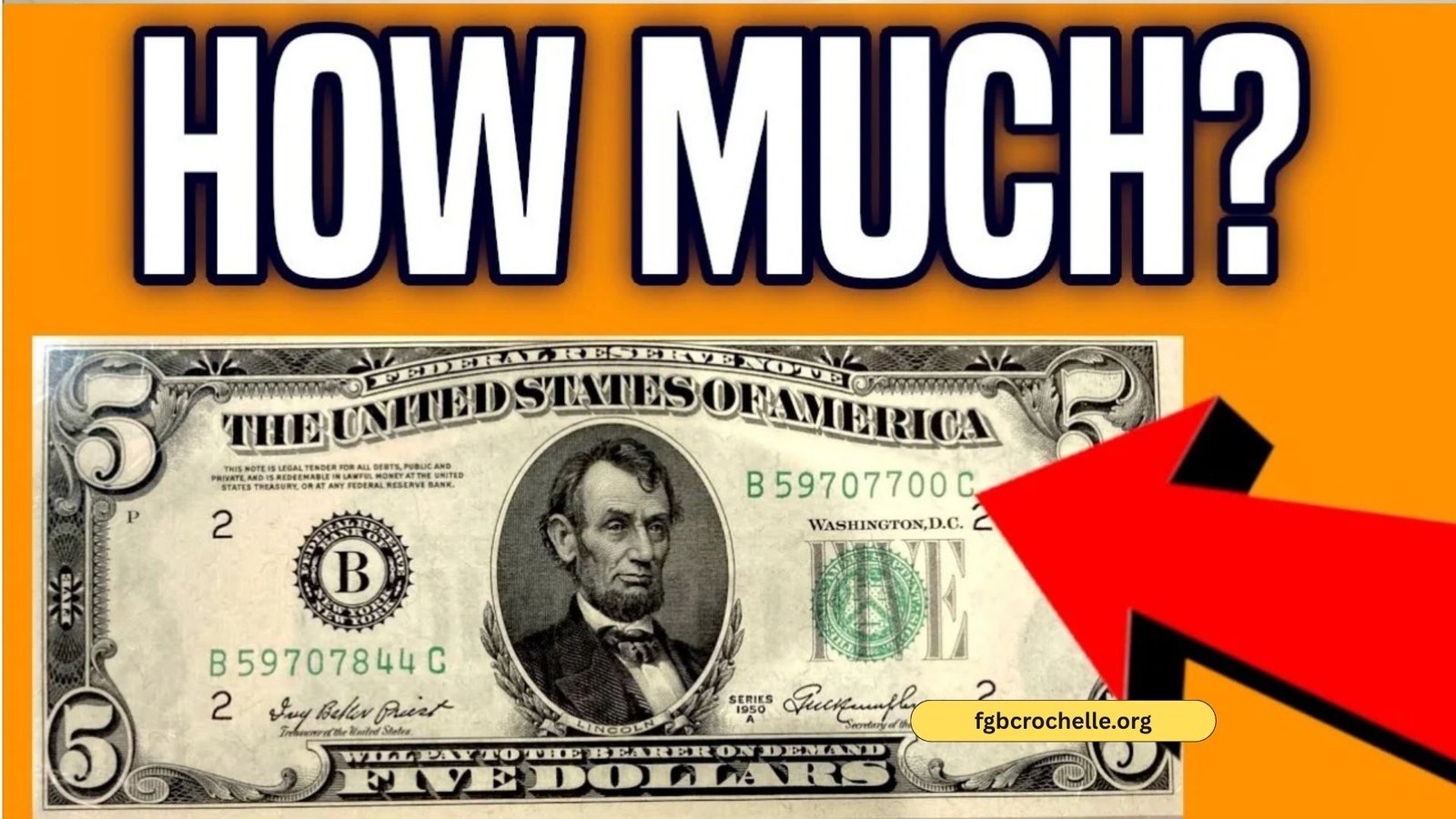 Check Your $5 Bills: A Mismatched Serial Number Note Recently Sold for $78,000