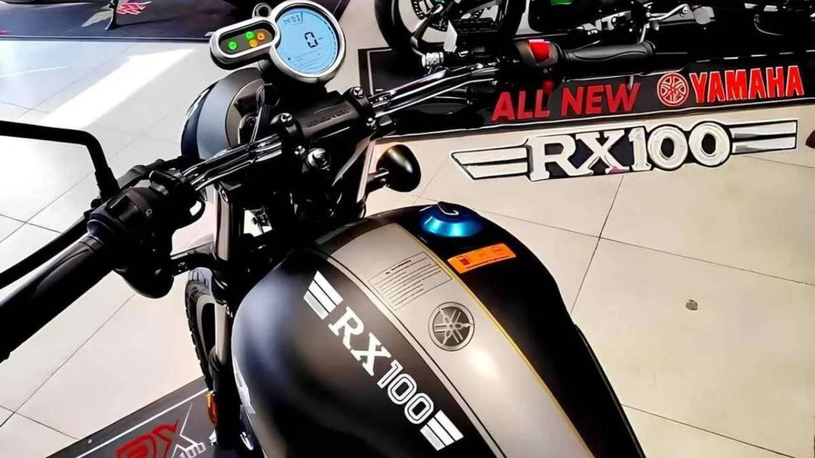 Yamaha RX 100 Relaunched